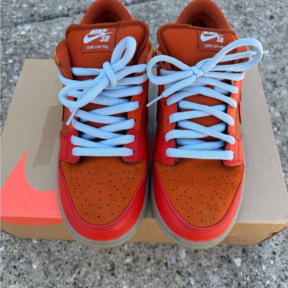 Nike Dunk Low Pro SB Fire and Ice Gamma Orange 2013 Size 8.5